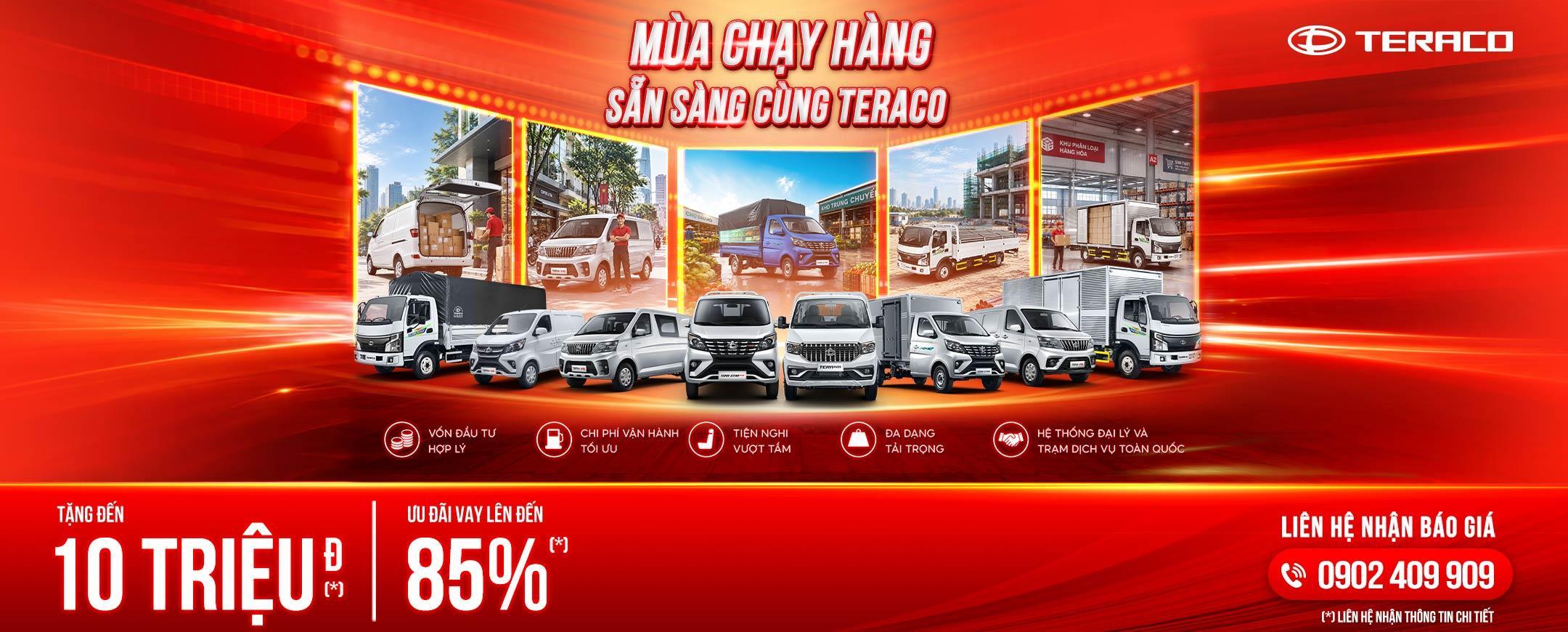 Xe tải nhẹ thùng dài 6m3