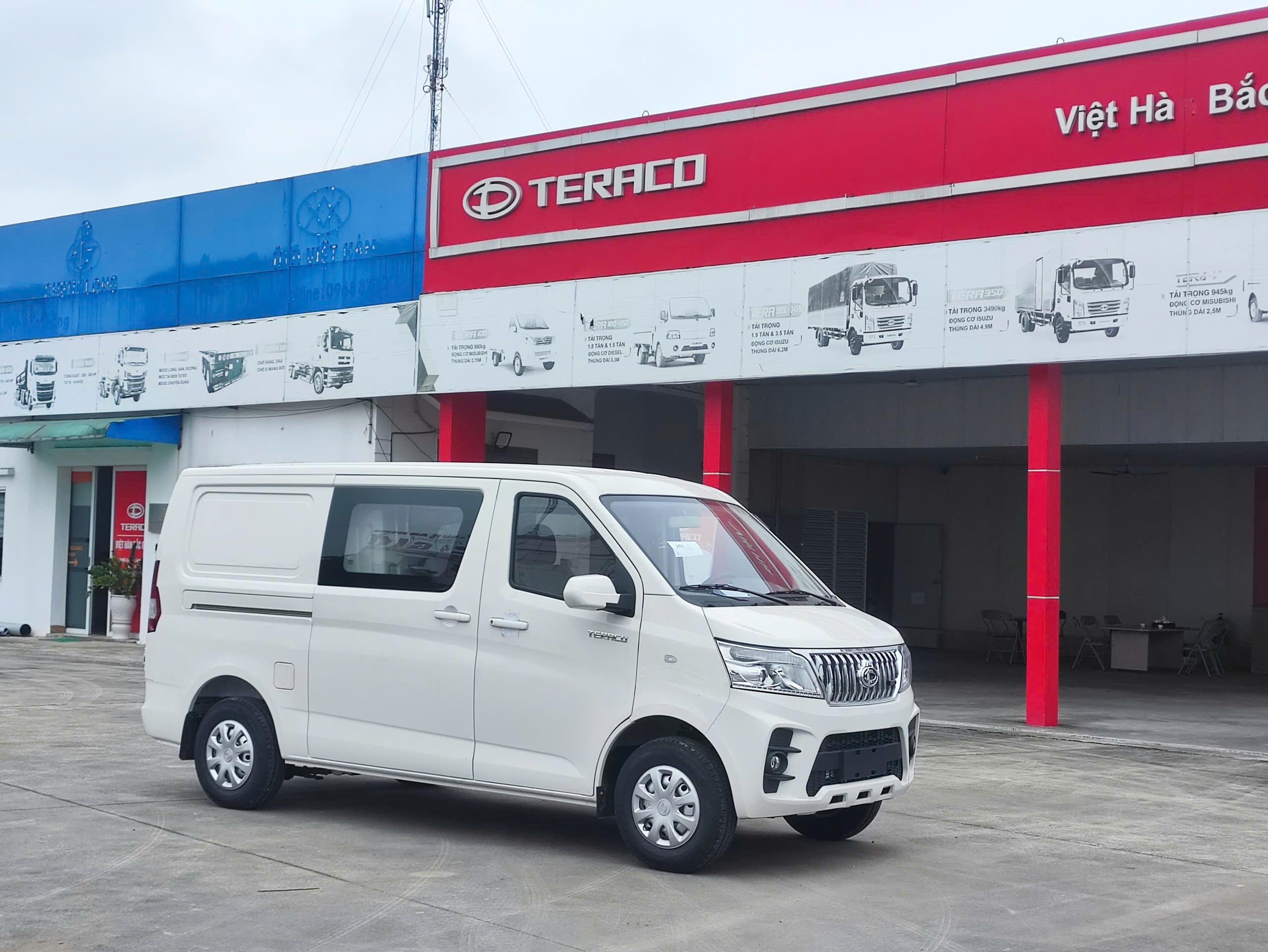 Teraco Van V6 – Giải pháp xe tải van kín tối ưu cho kinh doanh nội đô Bắc Giang, Bắc Ninh